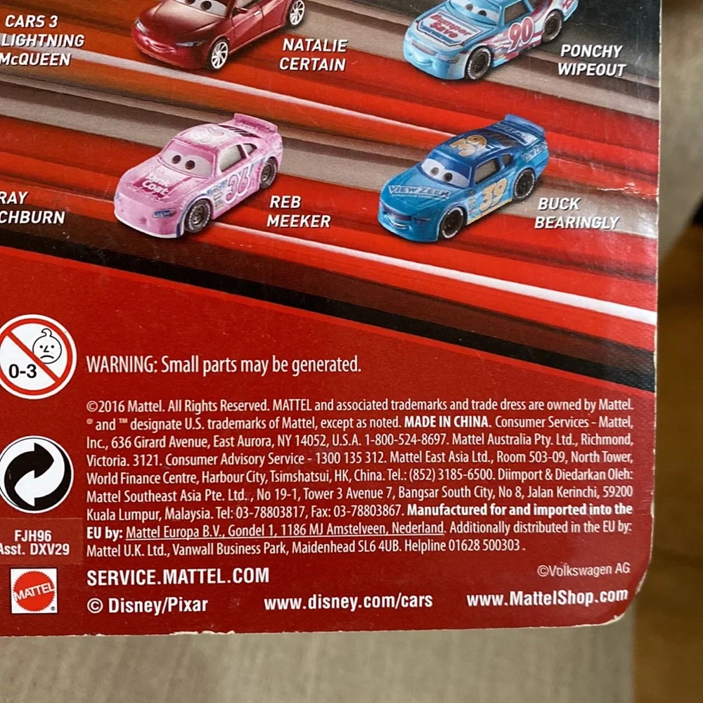 Disney Pixar Cars - Supercharged Fillmore Love Bus Pit Crew Member - Diecast NEW